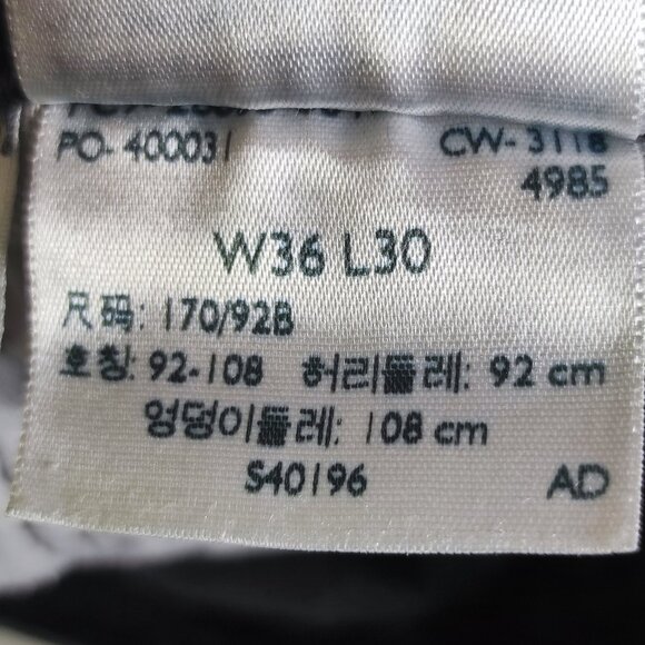 Levi's 512 jeans men's size W36 L30 medium washed grey slim taper - Picture 7 of 14